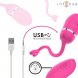 Foto 6: OVO VIBRAT�RIO COM CONTROLO REMOTO INTENSE - SOOKIE ROSA