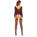 Foto 1: CATSUIT PASSION - BS125 PRETO MESH
