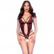 Foto 0: TEDDY CHILIROSE - CR 4889 VERMELHO FLORAL BODY S/M