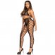 Foto 2: CONJUNTO LEG AVENUE - 89372 CROP TOP & CROTCHLESS TIGHTS PRETO - ONE SIZE