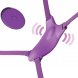 Foto 0: ESTIMULADOR COM VIBRA��O COM ANRN�S RECARREG�VEL FANTASY FOR HER - BUTTERFLY , & CONTROLO REMOTO ROXO