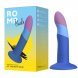 Foto 3: DILDO ROMP - PICCOLO SILICONE COM TRICOLOR COM VENTOSA 14 CM