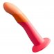 Foto 1: DILDO ROMP - DIZI SILICONE COM VENTOSA TRICOLOR 18 CM