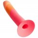 Foto 2: DILDO ROMP - DIZI SILICONE COM VENTOSA TRICOLOR 18 CM