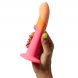 Foto 3: DILDO ROMP - DIZI SILICONE COM VENTOSA TRICOLOR 18 CM