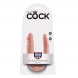 Foto 1: DILDO REALISTICO DUPLO KING COCK - U-SHAPED SMALL DOUBLE TROUBLE PELE 12.7 CM