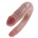 Foto 4: DILDO REALISTICO DUPLO KING COCK - U-SHAPED SMALL DOUBLE TROUBLE PELE 12.7 CM