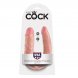 Foto 1: DILDO REALISTICO DUPLO KING COCK - U-SHAPED MEDIUM DOUBLE TROUBLE PELE 13.9 CM