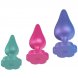 Foto 2: PLUG ROMP - LUSTER ANAL TRAINING KIT S/M/L COM FLOWER-SHAPED BASE