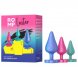 Foto 4: PLUG ROMP - LUSTER ANAL TRAINING KIT S/M/L COM FLOWER-SHAPED BASE