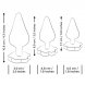 Foto 5: PLUG ROMP - LUSTER ANAL TRAINING KIT S/M/L COM FLOWER-SHAPED BASE