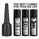 Foto 6: APLICADOR DE LUBRIFICANTE BLACK HOLE - ANALAPPLIER S TAMANHO 30 ML