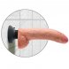 Foto 3: VIBRADOR REAL�STICO KING COCK - 23 CM VIBRATING COCK COM TEST�CULOS PELE