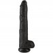 Foto 0: DILDO REALISTICO KING COCK - PENIS COM TEST�CULOS 30.5 CM PRETO