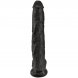 Foto 1: DILDO REALISTICO KING COCK - PENIS COM TEST�CULOS 30.5 CM PRETO