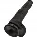 Foto 3: DILDO REALISTICO KING COCK - PENIS COM TEST�CULOS 30.5 CM PRETO