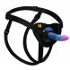 Foto 0:  ARN�S COM DILDO EM SILICONE ROMP - PICCOLO + COM TRICOLOR SUCTION CUP 14 CM