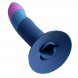 Foto 2:  ARN�S COM DILDO EM SILICONE ROMP - PICCOLO + COM TRICOLOR SUCTION CUP 14 CM