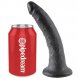 Foto 2: DILDO REALISTICO KING COCK - 7 PRETO 17.8 CM