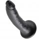 Foto 3: DILDO REALISTICO KING COCK - 7 PRETO 17.8 CM