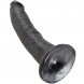 Foto 4: DILDO REALISTICO KING COCK - 7 PRETO 17.8 CM