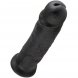 Foto 3: DILDO REALISTICO KING COCK - 10 PRETO 25 CM