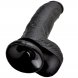 Foto 4: DILDO REALISTICO KING COCK - 9 PRETO COM TEST�CULOS 22.9 CM