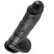 Foto 0: DILDO REALISTICO KING COCK - 10 PRETO COM TEST�CULOS 25.4 CM