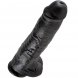 Foto 4: DILDO REALISTICO KING COCK - 11 PRETO COM TEST�CULOS 28 CM
