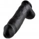 Foto 0: DILDO REALISTICO KING COCK - 12 PRETO COM TEST�CULOS 30.48 CM