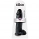Foto 1: DILDO REALISTICO KING COCK - 12 PRETO COM TEST�CULOS 30.48 CM