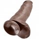 Foto 2: DILDO REALISTICO KING COCK - 12 CASTANHO COM TEST�CULOS 30.48 CM