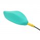 Foto 6: ESTIMULADOR COM VIBRA��O ROMP - WAVE CLITORAL ERGONOMIC SHAPE AQUA VERDE