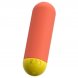 Foto 1: BALA VIBRAT�RIA ROMP - RIOT MULTIFUNCTION LARANJA + AMARELO