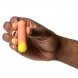 Foto 3: BALA VIBRAT�RIA ROMP - RIOT MULTIFUNCTION LARANJA + AMARELO
