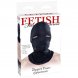 Foto 1: FETISH FANTASY SERIES - HOOD WITH ZIPPERS BLACK
