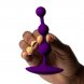Foto 3: P�ROLAS ANAIS EM SILICONE ROMP - AMP ROXO FLEX�VEL 12.5 CM ROXO