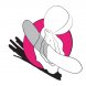 Foto 6: ESTIMULADOR COM SUC��O ROMP - ROSA PEACH CLITORAL SUCTION