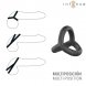 Foto 2: ANEL INTENSE - JOHN ADJUSTABLE TRIPLE PENIS RING MODEL 4