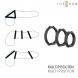 Foto 2: AN�IS INTENSE - PETER CONJUNTO DE 3 PENIS RINGS MODEL 9