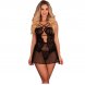 Foto 0: CAMISA DE NOITE LIVCO CORSETTI FASHION - BARIRIN LC 90633 SHIRT + PANTY PRETO L/XL