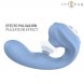 Foto 3: VIBRADOR COM ESTIMULADOR DE CLIT�RIS INTENSE - GINA MULTIFUNCTION CLITORAL STIMULATOR AZUL