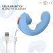 Foto 7: VIBRADOR COM ESTIMULADOR DE CLIT�RIS INTENSE - GINA MULTIFUNCTION CLITORAL STIMULATOR AZUL