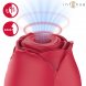 Foto 1: ESTIMULADOR COM SUC��O INTENSE - CAMELLIA CLITORAL SUCTION ROSE BY WAVES BORDEAUX