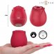 Foto 2: ESTIMULADOR COM SUC��O INTENSE - CAMELLIA CLITORAL SUCTION ROSE BY WAVES BORDEAUX