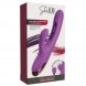 Foto 6: VIBRADOR COM ESTIMULA��O DO PONTO G SHE.E.O - RABBIT COM DIGITAL MOVEMENT ROXO