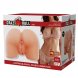 Foto 7: MASTURBADOR EM FORMA DE VAGINA COM VIBRA��O CRAZY BULL - JULIA XXL DOUBLE L E ANAL PELE