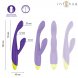 Foto 2: VIBRADOR COM ESTIMULA��O DO PONTO G INTENSE - PAOLO RECARREG�VEL RABBIT STIMULATOR PARA E CLITORIS