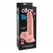 Foto 5: DILDO REALISTICO KING COCK PLUS - TRIPLE DENSITY COM SWINGING TEST�CULOS 23 CM PELE