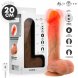 Foto 0: VIBRADOR REAL�STICO COM CONTROLO REMOTO EM SILICONE MR INTENSE - LOGAN COM EFEITO CALOR 20 CM